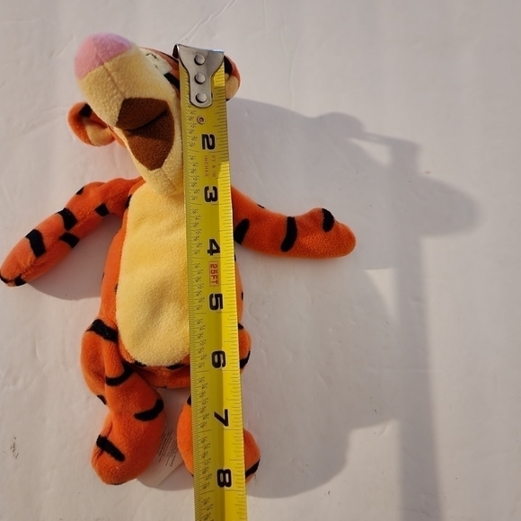 Vintage Disney Store Tigger Bean Bag Plush 8" - Picture 2 of 7
